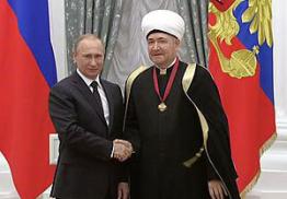 Поздравление муфтия Гайнутдина Президенту РФ В.В. Путину