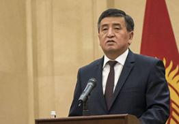 Поздравление муфтия Гайнутдина Сооронбаю Жээнбекову по случаю его избрания Президентом Киргизии